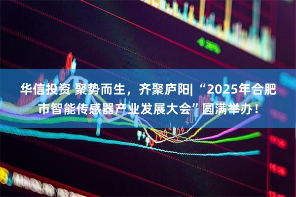 华信投资 聚势而生，齐聚庐阳| “2025年合肥市智能传感器产业发展大会”圆满举办！
